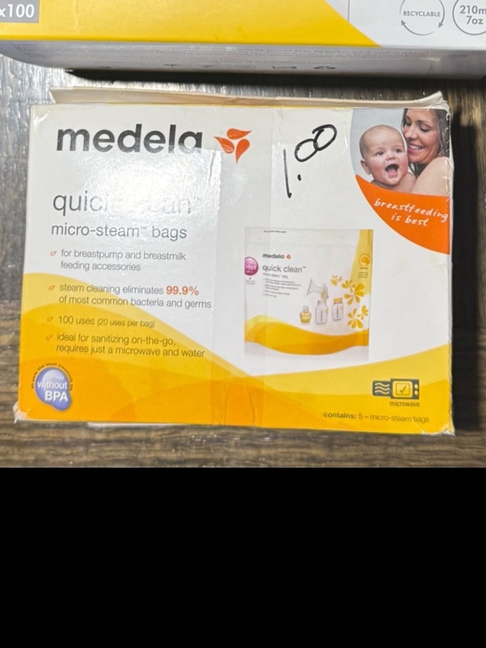 Medela Micro-Steam Bags Baby Infant